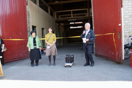 Offizielle Begrüssung durch Beda Blattmer, Nicole Weissenberger und Ursula Balzli